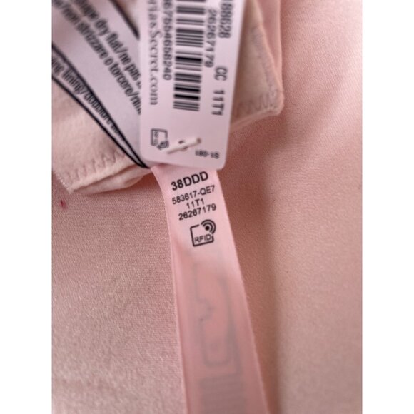 Victorias Secret Body By Victoria Light Pink Bra 38DDD Eco-Lace & Recycled Yarns - Picture 7 of 9